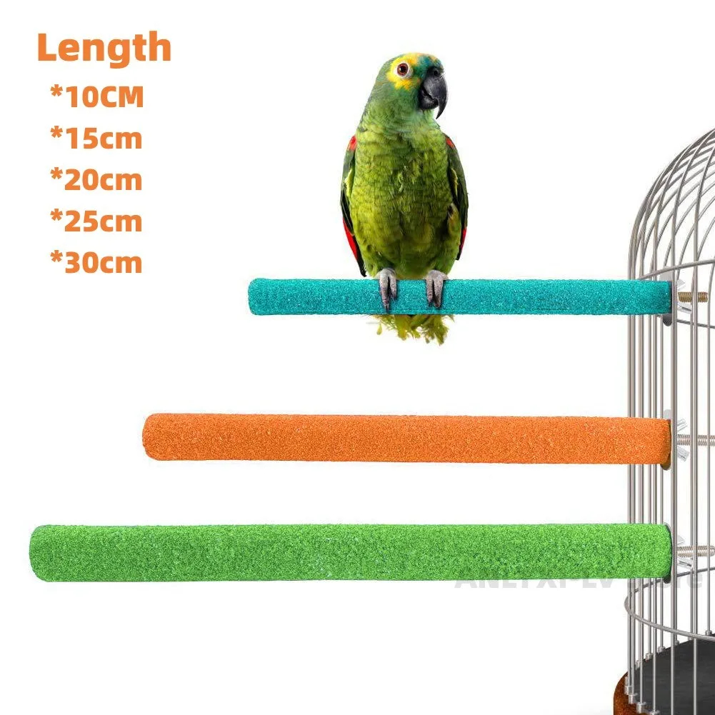 New High-Quality, Premium Standing Parrot Bird Supplies - Durable and Safe Beak Grinding Stick for Superior Claw Maintenance - L