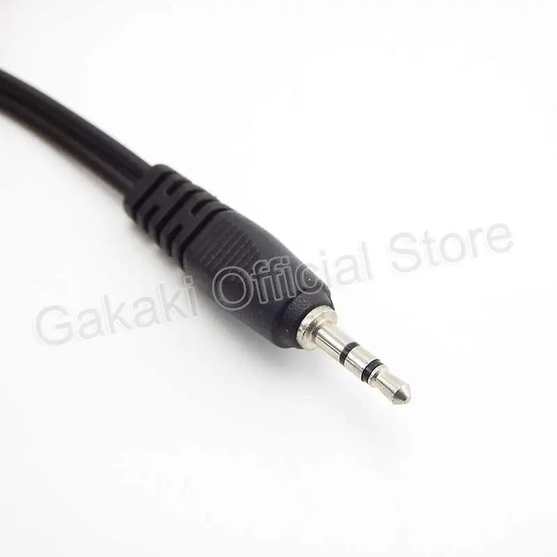 1M/1.5M/3M/5M 2.5Mm Mannelijke Plug Jack Naar Dual Rca Connector audio Splitter Naar 2 Rca Audio Kabels