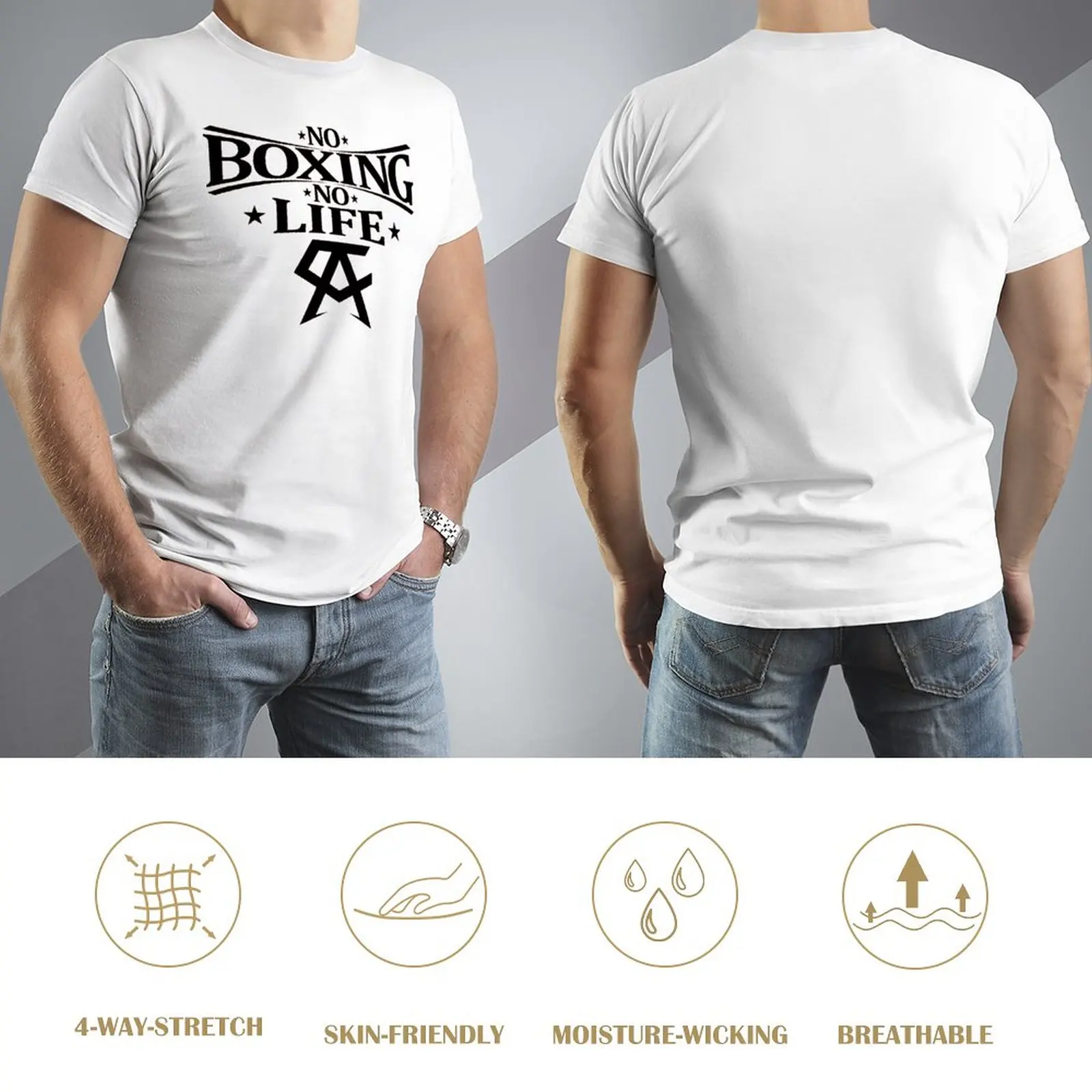 Creative Canelos Alvarez No Boxing No Life Essential T-shirts High Quality   Travel USA Size