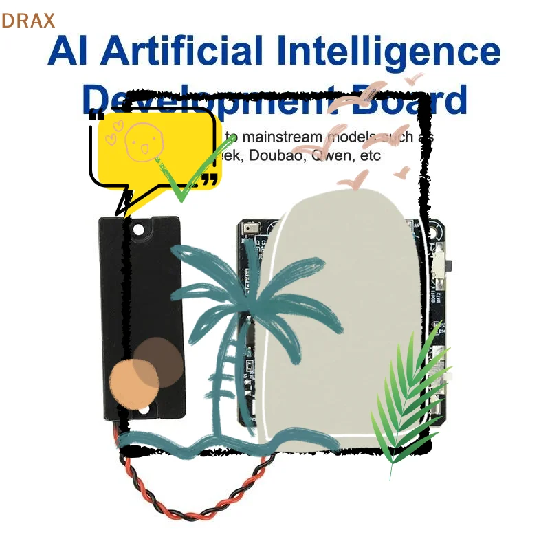 

SP32-C3 Макетная плата AI Диалог Голосовой модуль Модуль голосового датчика AI с экраном 0,96 дюйма для Deepseek/Xiaozhi