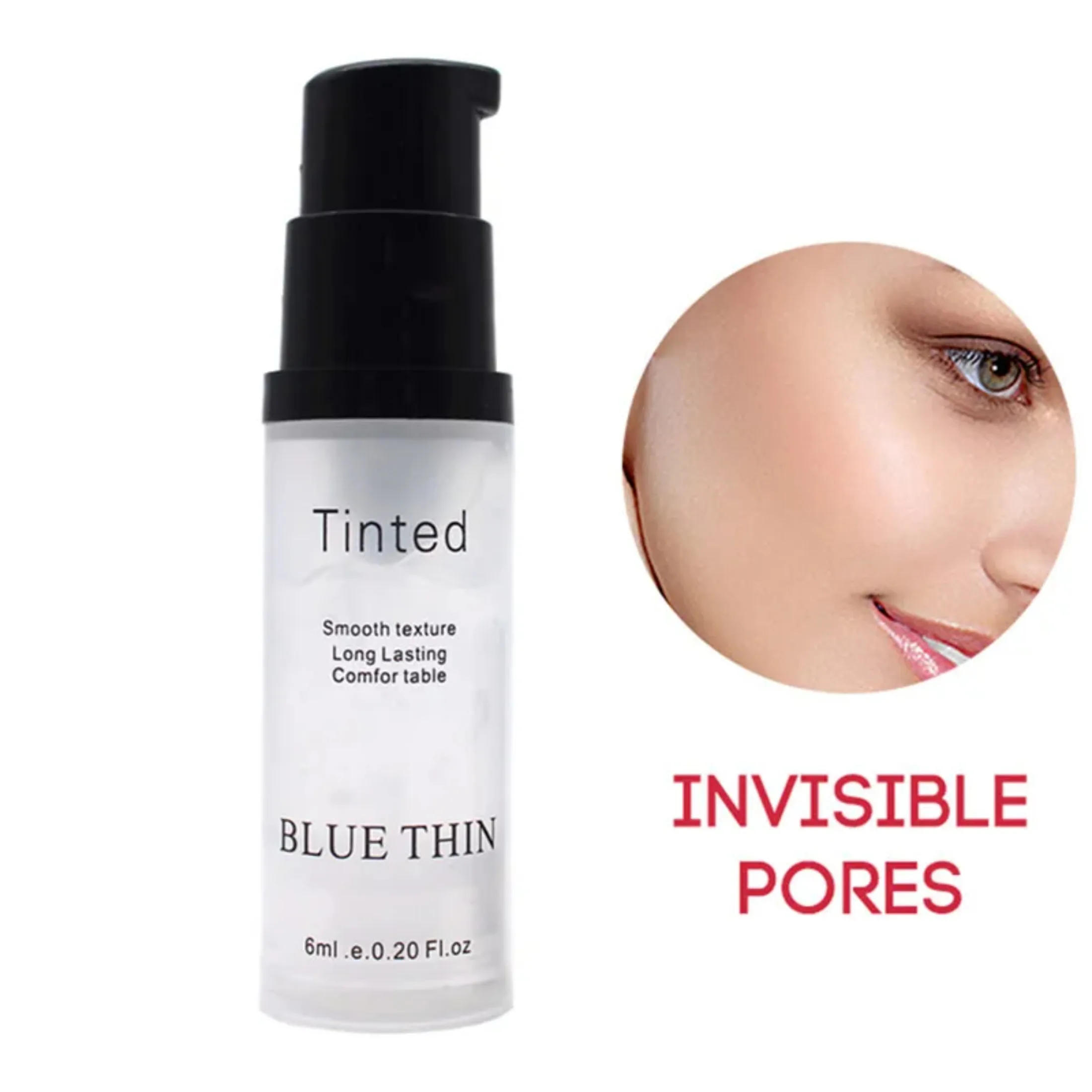 1 PCS Primer Smooth Texture Minimizes Pores Blurring Primer for Oily Skin Skin Revitalize Hydrating Lightweight