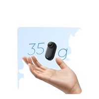 Insta360 GO 3 Small Lightweight Mini Action Camera Portable And Versatile Hands-Free POV Mount Stabilizer Sport 64GB Camera