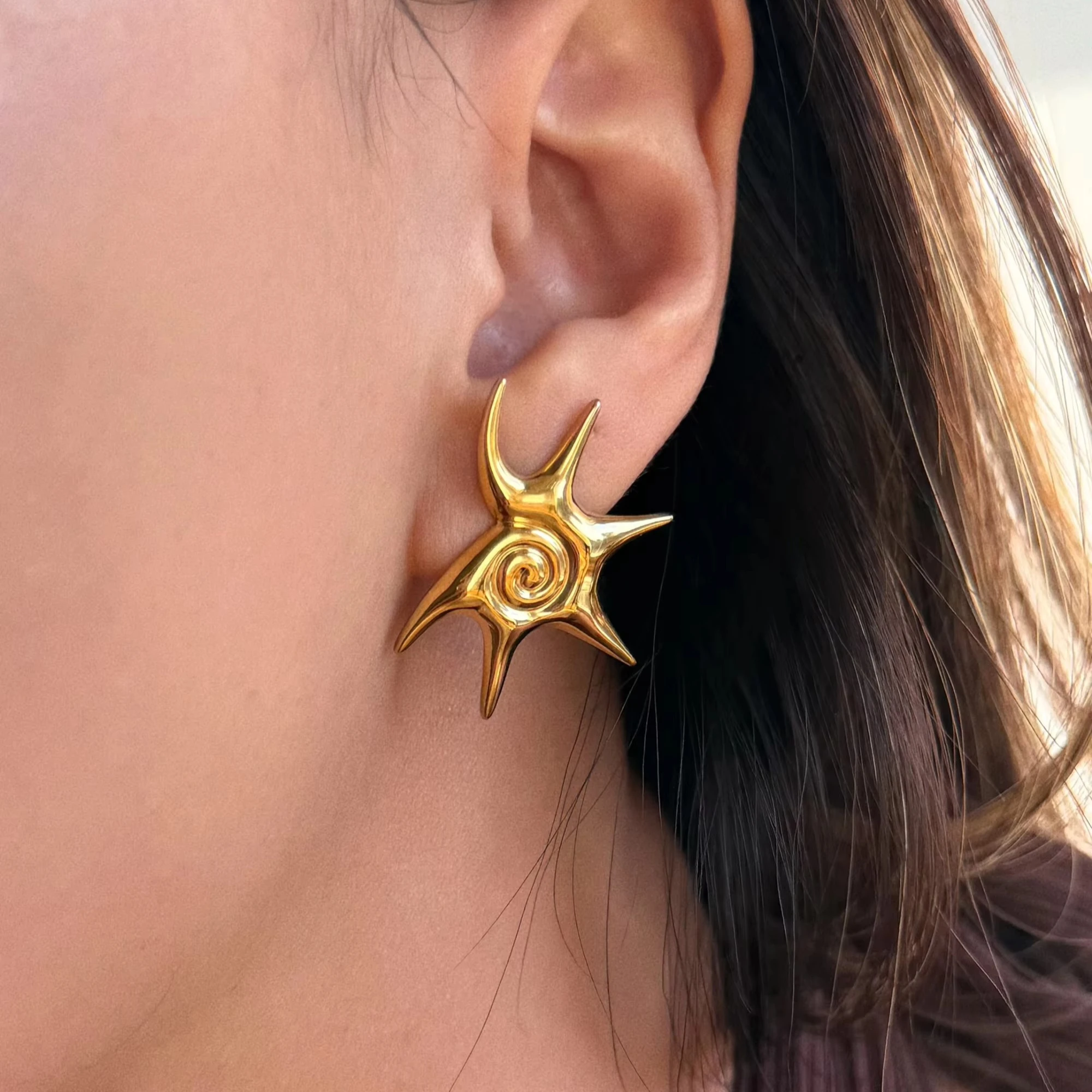 18K Gold Plated Sta…