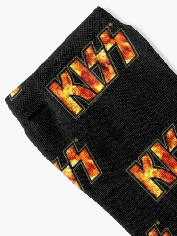 Kiss Band Fire Logo Socks luxe winter gifts Socks Woman Men's