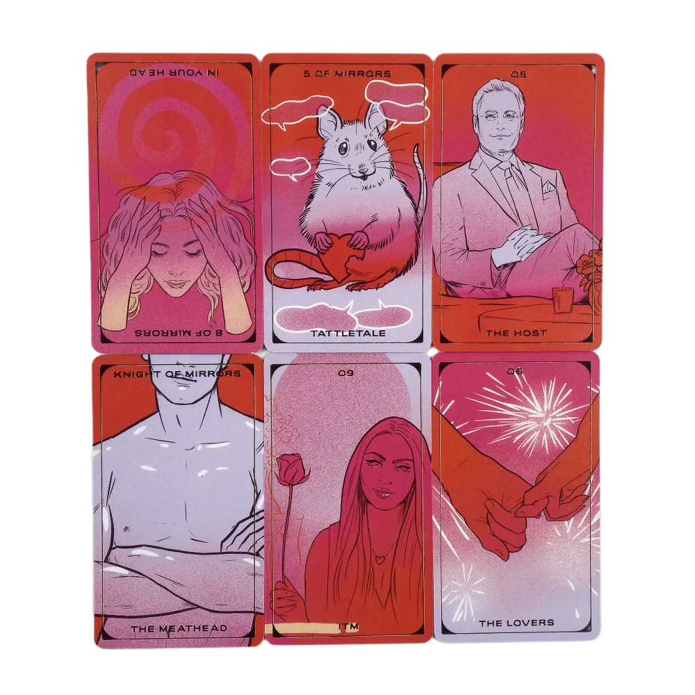 The Final Rose Tarot Cards Game Fortune-telling Oracle Divination Visions Edition Creativity Messages Board Deck