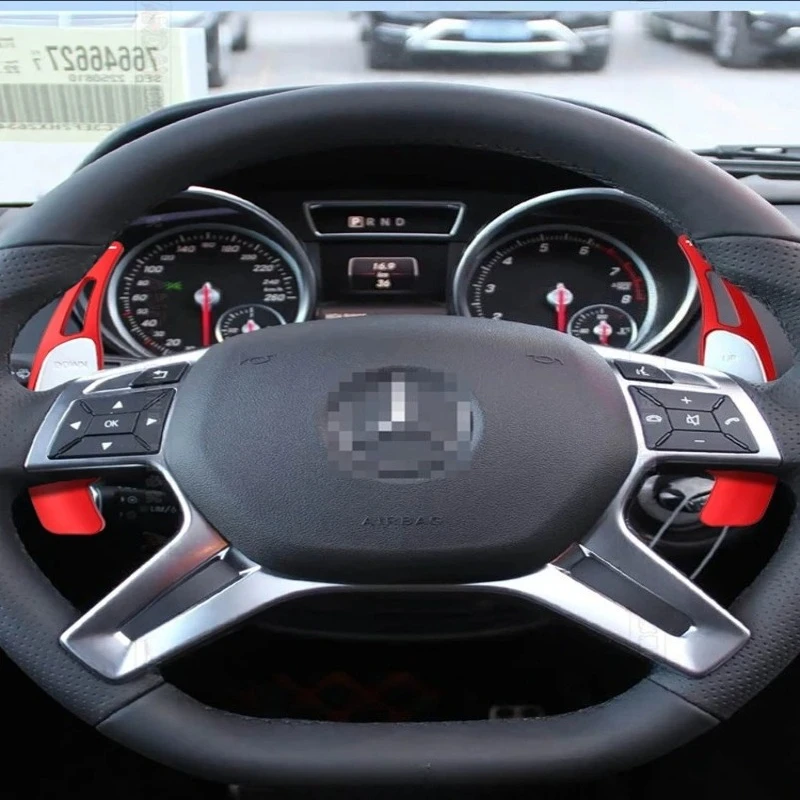 

Car Steering wheel paddle shifters Aluminum Shift Paddle For Mercedes-Benz AMG SL65 ML63 GL63 C63 E43 A45 C65 GLA45 CLS63