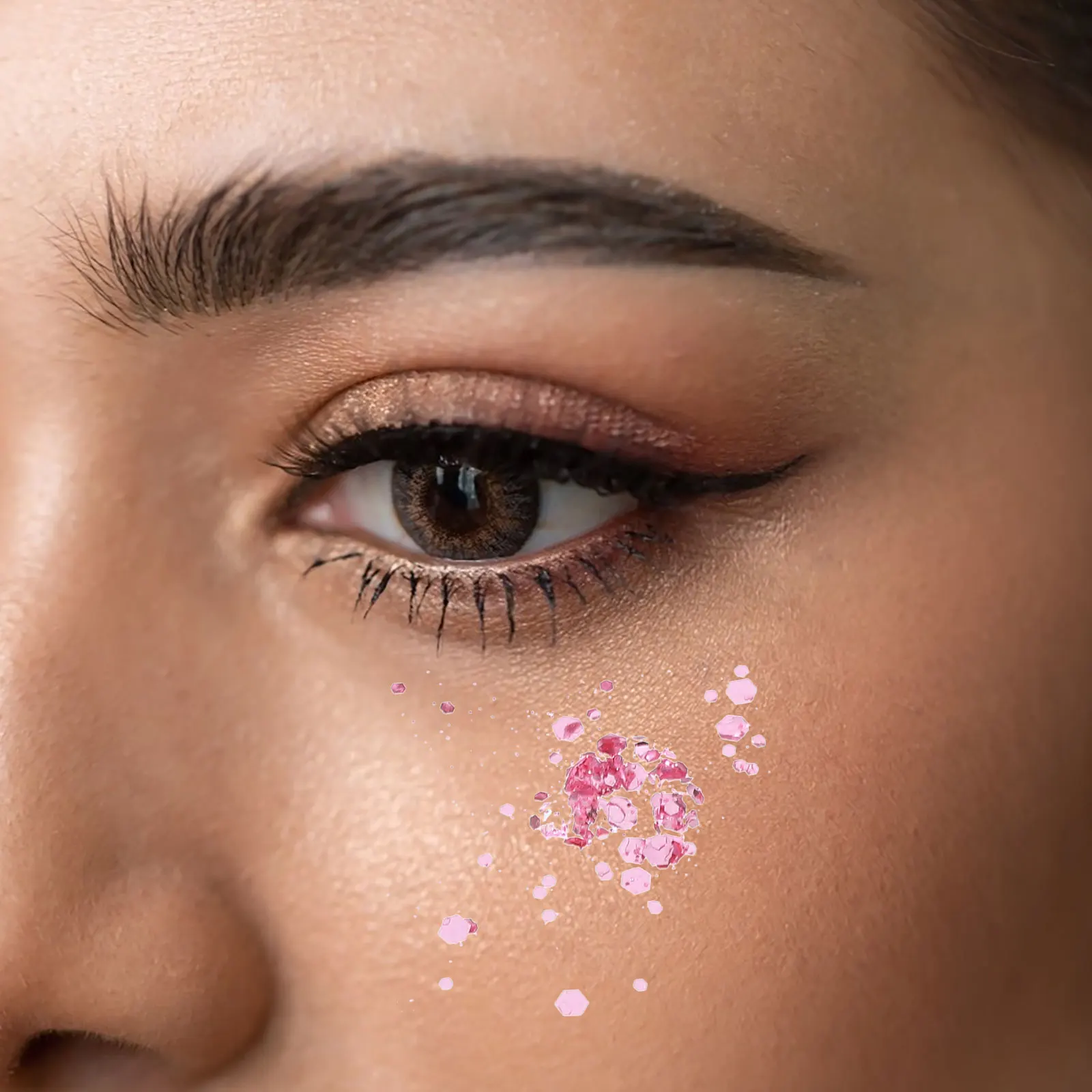 5Pcs Shining Body Gel Sequin Infused Lotion for Radiant Skin Texture Enhancer Glitter Eyeshadow Base Decorative Cream