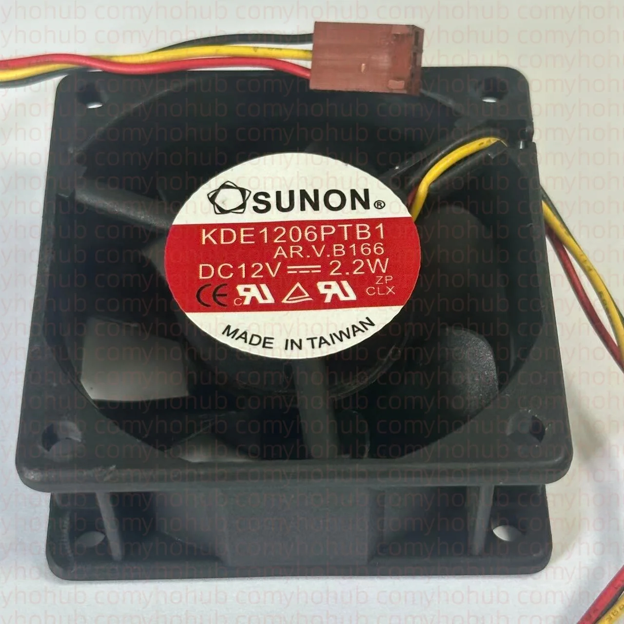 

SUNON KDE1206PTB1 DC 12V 2.2W 60x60x25mm Server Cooling Fan