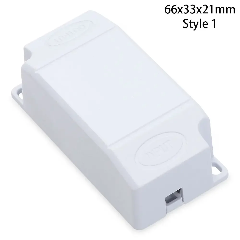 White/Black High Quality ABS Plastic Enclosure Boxes Electronic Project Box Waterproof Cover Project Instrument Case