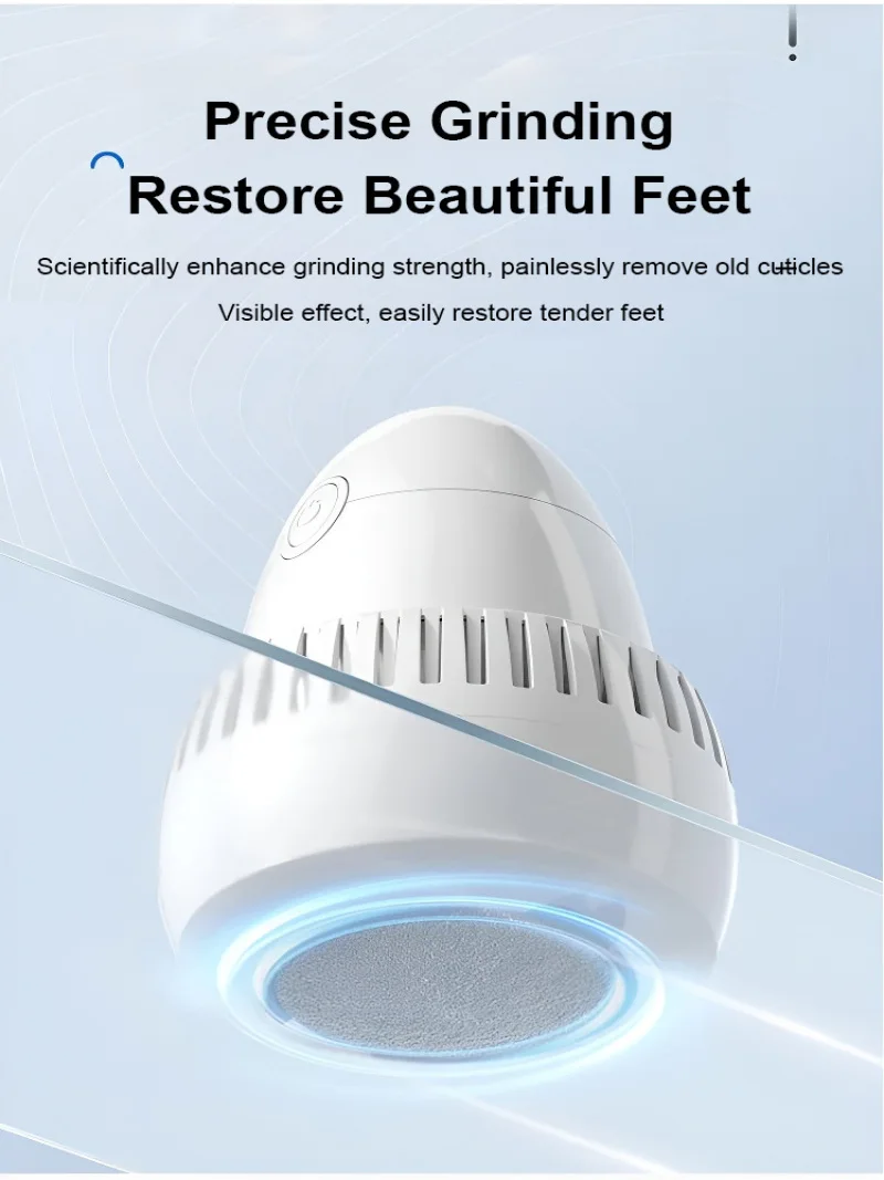 Professional Electric Foot Grinder File Callus Dead Skin Remover Pedicure Tool