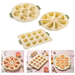 Silicone Cake Mold Non-stick Heat Resistant Food Grade Baking Appliance Baking Cupcakes Doughnuts Cheesecake Slices Oven Tray
