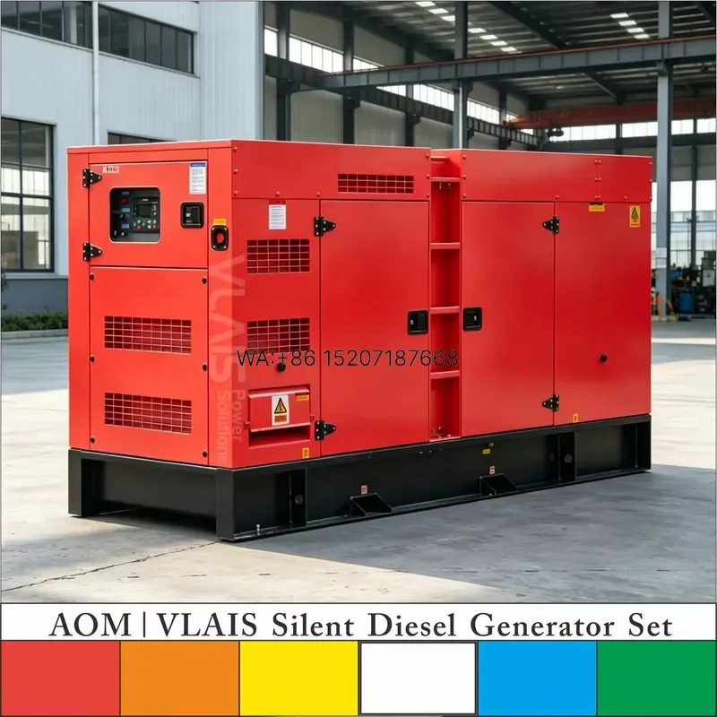 Wmwmnu for CUMMINS Silent Generator Set 1000KVA 800KW 50HZ 60HZ 110V 220V 380V 415V Single Three Phase Industrial