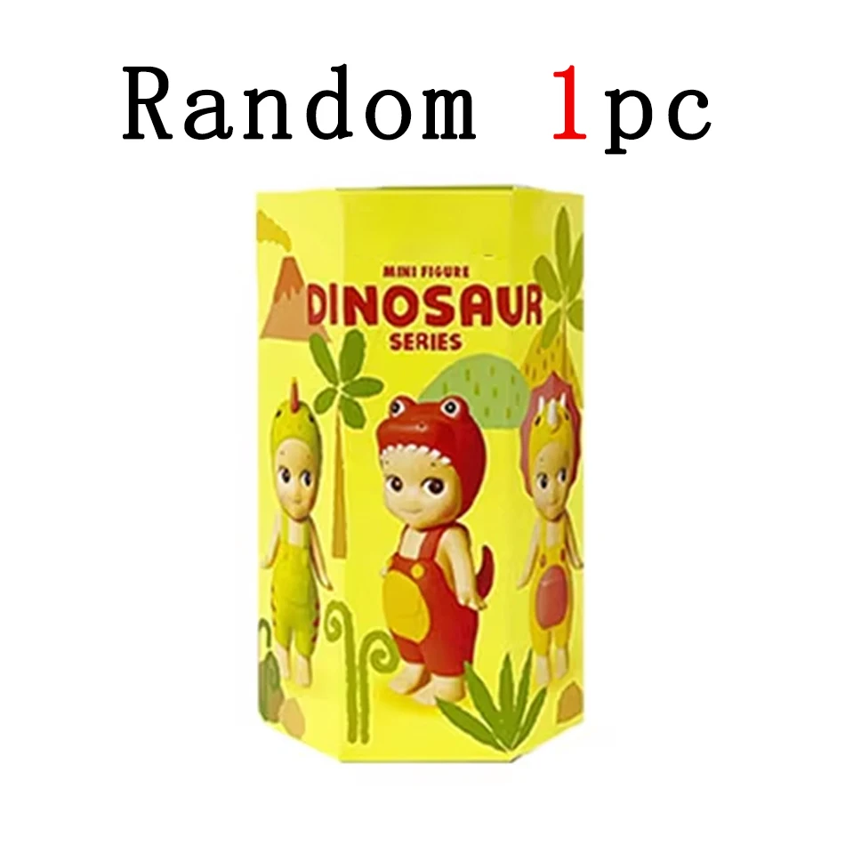 Hochwertige Dinosaurier- und Süßigkeiten-Serie, niedliche Cartoon-Puppe, Mini-Mystery-Box, Sammelfigur, Anime-Figur, Autodekoration, Geburtstagsgeschenk – Detail 2
