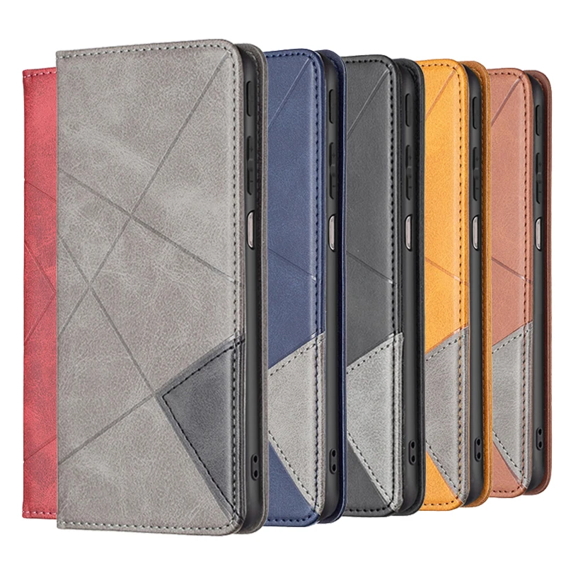 

On For Xiaomi Poco X4 Pro 5G Case Magnetic Wallet Leather Flip Phone Cover F3 C31 PocoX4 X3 NFC M3 PocoX3 Pro MiM3 5G Stand Case