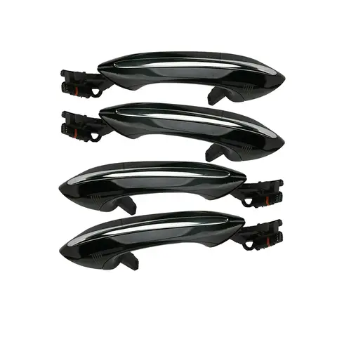 BMW F07 F10 F01 OE용 블랙 컴포트 액세스 외부 도어 핸들 51217231931 51217231932 51217231933 51217231934   전면 후면 L/R