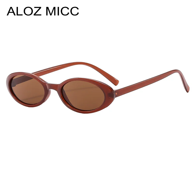 

Aloz micc Fashion Small Oval Sunglasses Women Classic Vintage Steampunk Men Sun Glasses Shades UV400 Round Female Glasses Frame