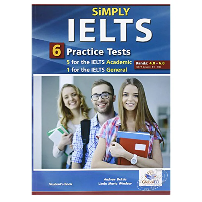 

Просто IELTS 5 Academic 1 General Practice Tests Bands 40 60 SelfStudy Edition Эндрю Бетс Лоуренс Mamas 9781781642498