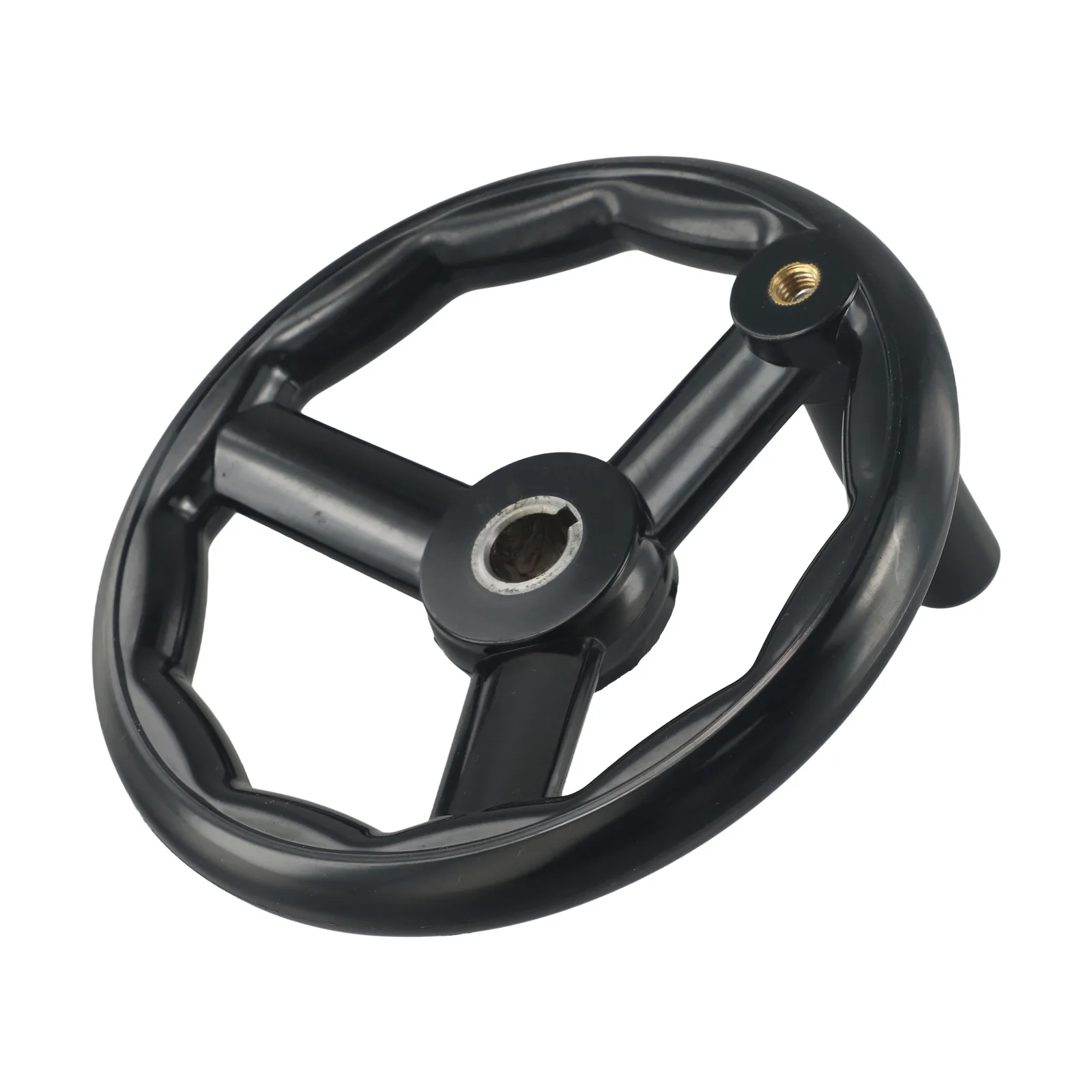 1 szt. Tokarka frezarka koło zamachowe D125/200/100/160mm 3 szprychy koło ręczne z obrotowym uchwytem do frezarki tokarki szlifierki