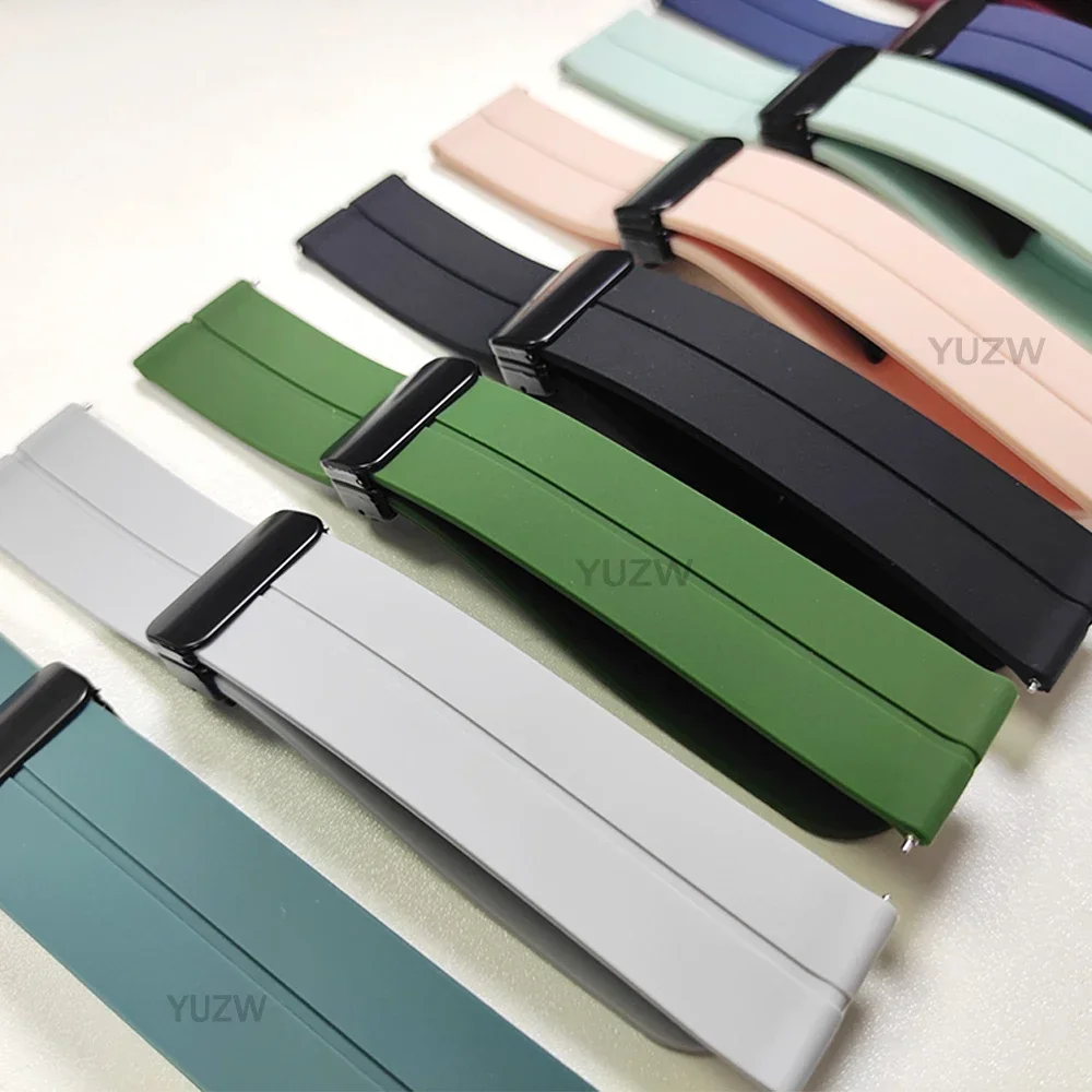 المغناطيسي D مشبك حزام ساعة سيليكون ل كوروس بيس 3 2 حزام ساعة اليد 20 مللي متر 22 مللي متر الرياضة الفرقة ل كوروس APEX 2 برو 42 46 مللي متر معصمه #3