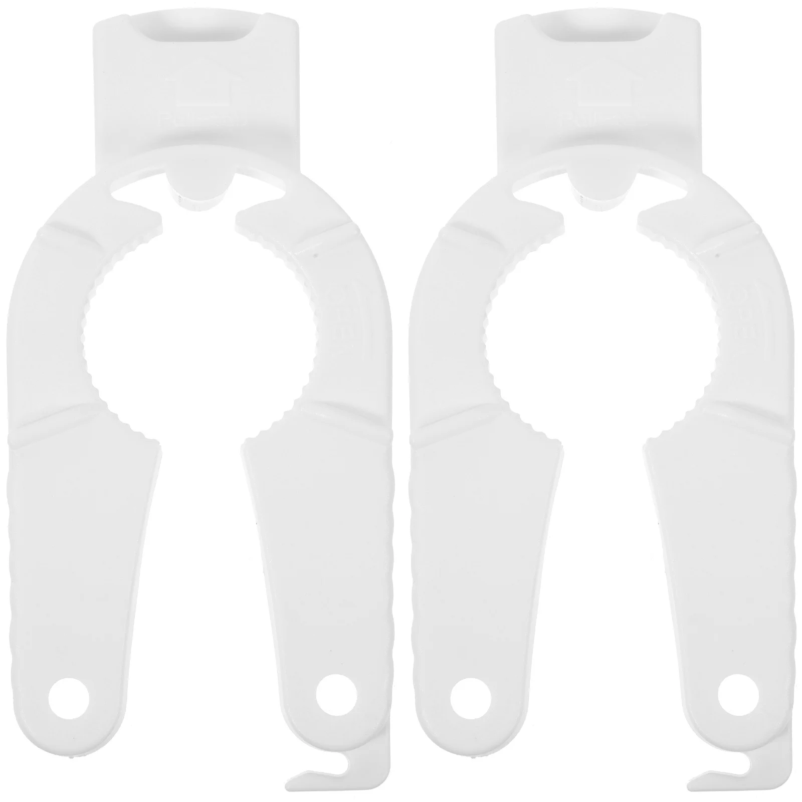 

2Pcs Kitchen Gadgets Bottle Opener Set Ergonomic Can Jar Opener with Jagged Teeth Fit Fingers Labor Saving for Arthritis