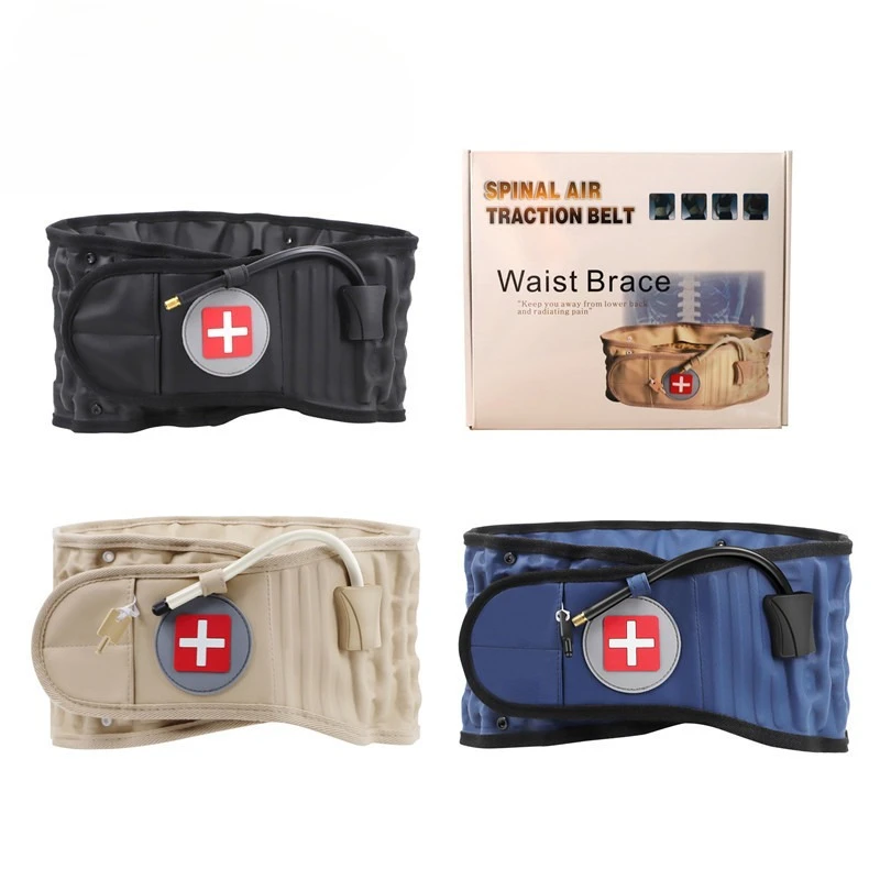 

Inflatable Waist Brace Waist Fixed Belt Traction Belt Suitable for Male and Female Adult Lumbar Spine Air Traction Device
