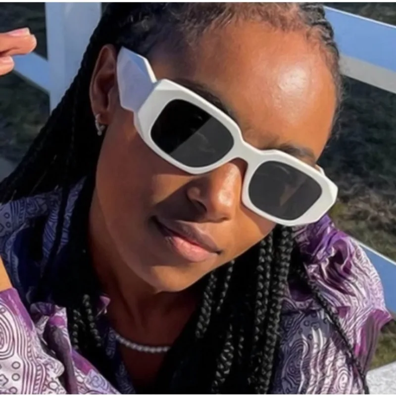 Neue Stil Quadratische Ecke Trimmen Sonnenbrille Frauen Oval Rahmen 2021 Retro Klassische Unregelmäßige Sonnenbrille Männer