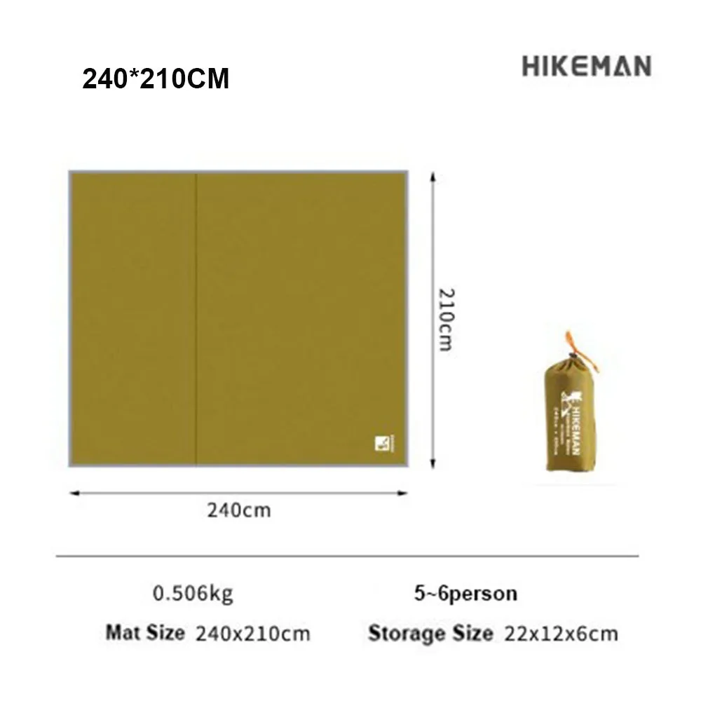 

Multi-purpose Tent Floor Tarp Picnic Mat Waterproof Ultralight Pocket Outdoor Tent Footprints Beach Tarp with Sack Oxford Cloth