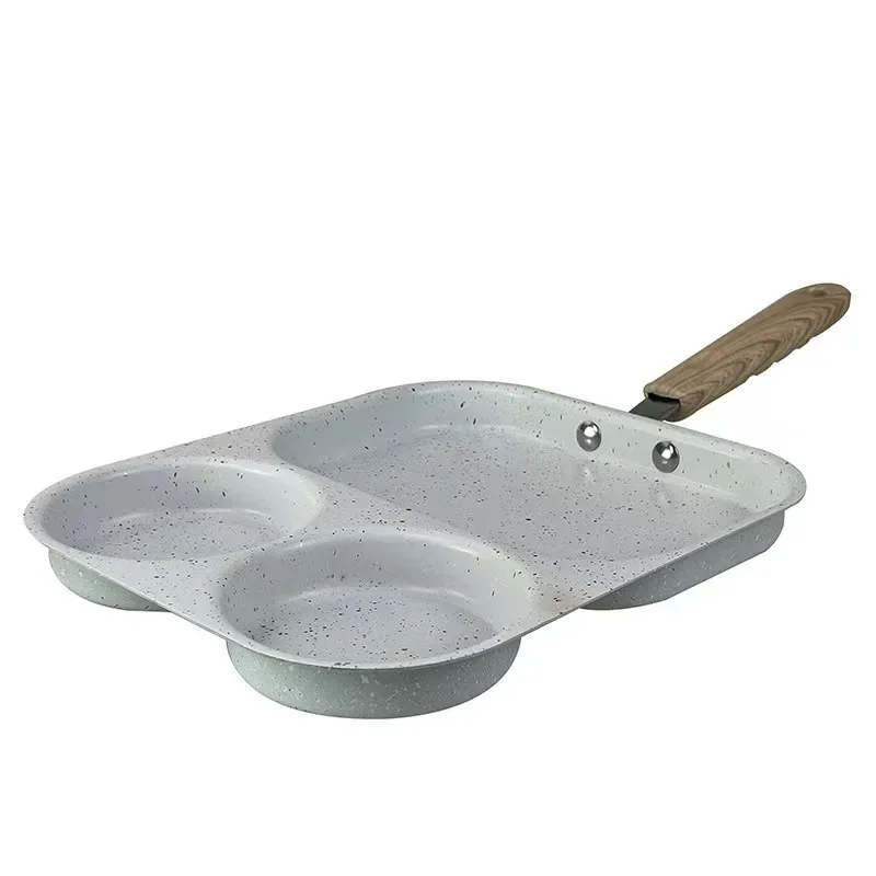 8‑inch Aluminum Non‑stick Saute Pan Household Kitchen Frying Pan Durable Long Handle Anti Scald Cookware for Gas Induction Stove
