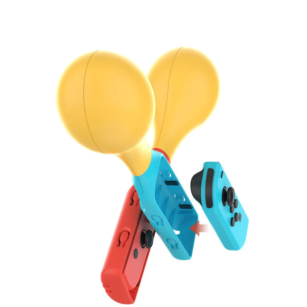 Maracas-وحدة تحكم Joy-Con لليمين واليسار للتبديل ، مقبض لعبة رياضية ، مطرقة OLED ، قبضة اللعبة ، تجربة الألعاب