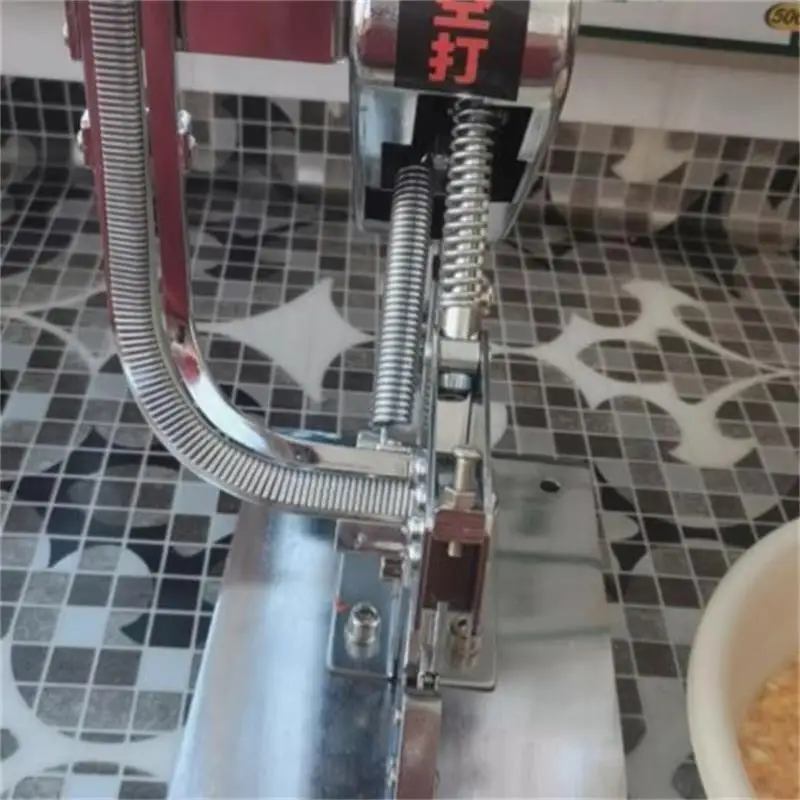 Cortadora de salchichas Manual en forma de U, cortadora de bolsas de plástico, máquina flejadora para máquina envasadora de carne