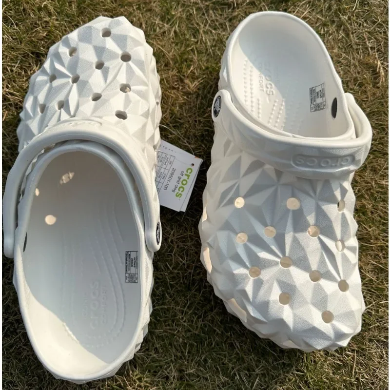 2025  Durian couple hole shoes big men summer classic outdoor wear beach toe breathable women's slippers anti slip