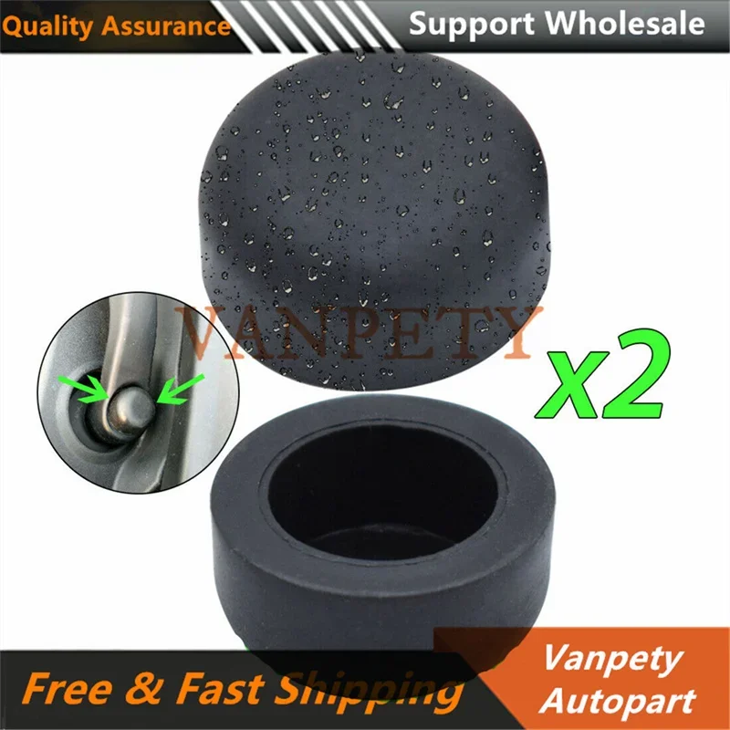 2P Windscreen Wiper Arm Head Nut Cap Bolt Screw Rubber Covers For Honda Civic Accord 03-19 CRV  Pilot Odyssey HRV 91611-SDA-A00