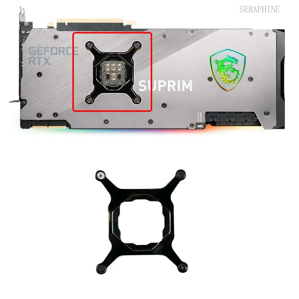 CPU Mounting bracket Graphics card core bracket for MSI RTX3090 3080 3070 3060 SUPRIM X Card Graphics Accessories