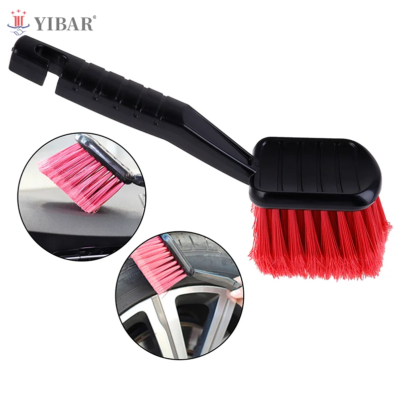 

1pcs Car Wheel Brush Tire Cleaner with Handle Auto Detailing Motorcycle Cleaning