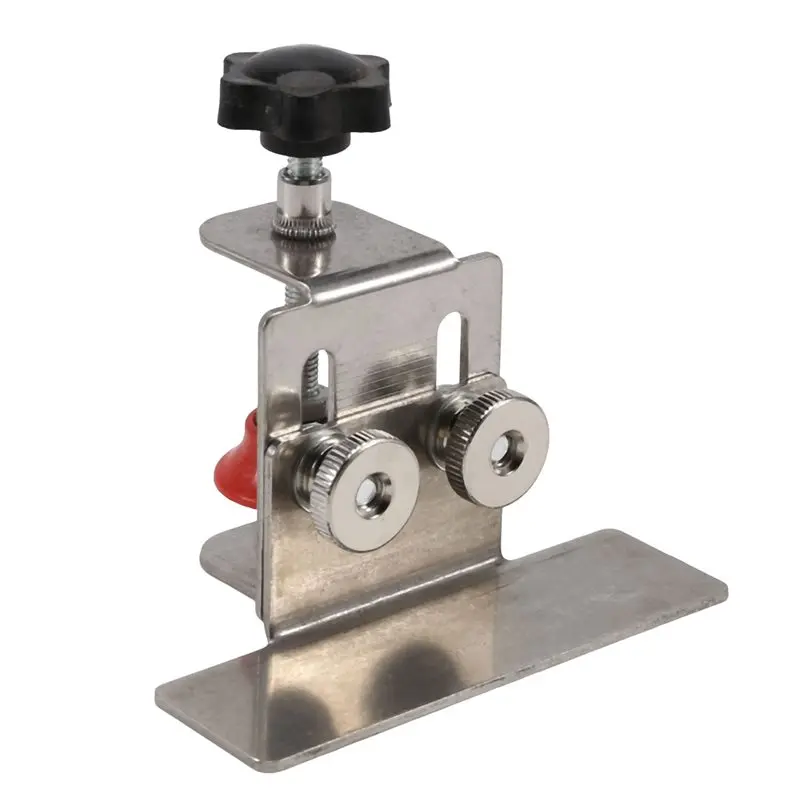 ABZC-Multi Functional Woodworking Cabinet Door Installation Locator Adjustable Auxiliary Stainless Steel