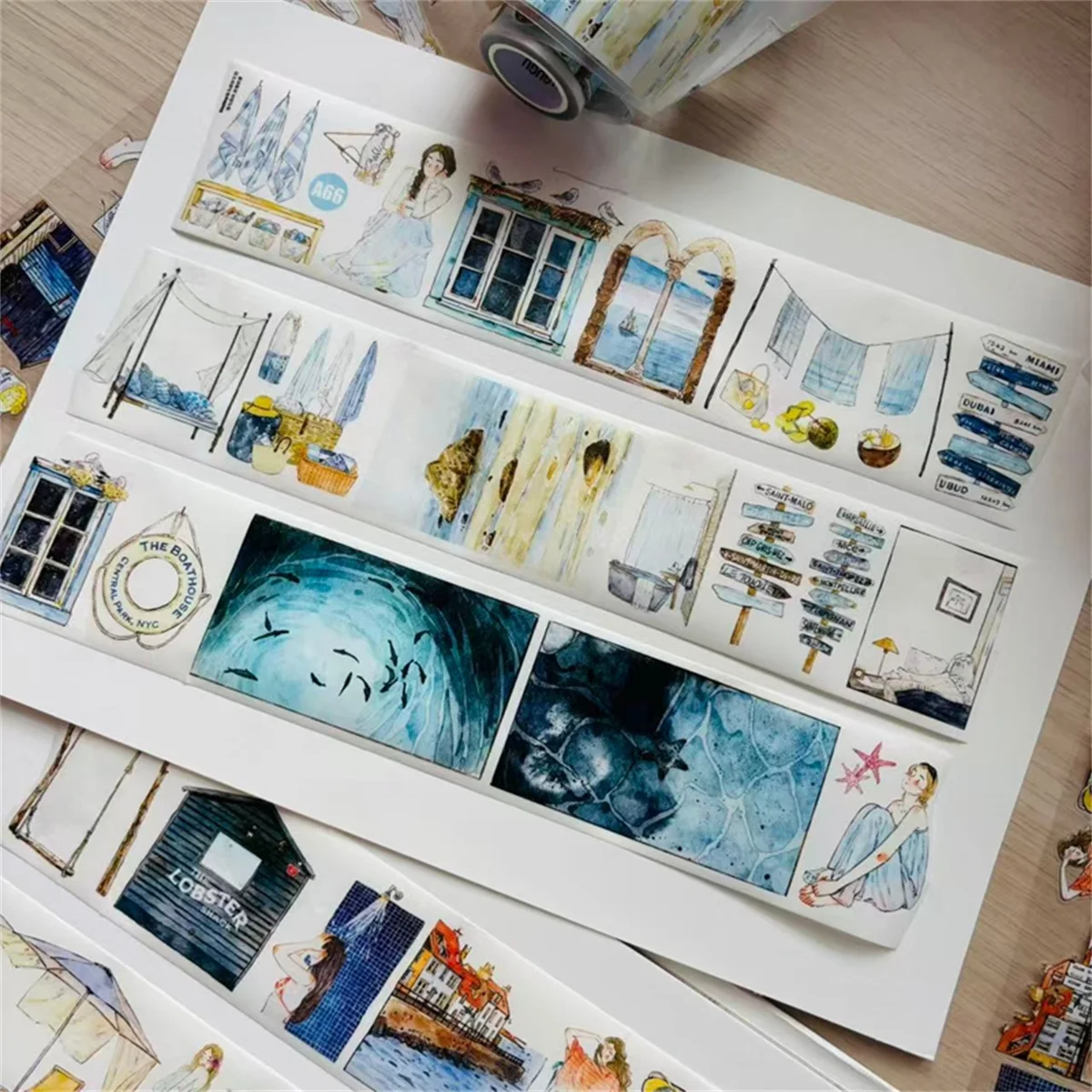 DingDing Studio Vintage Coasta - Washi Tape Set review and price