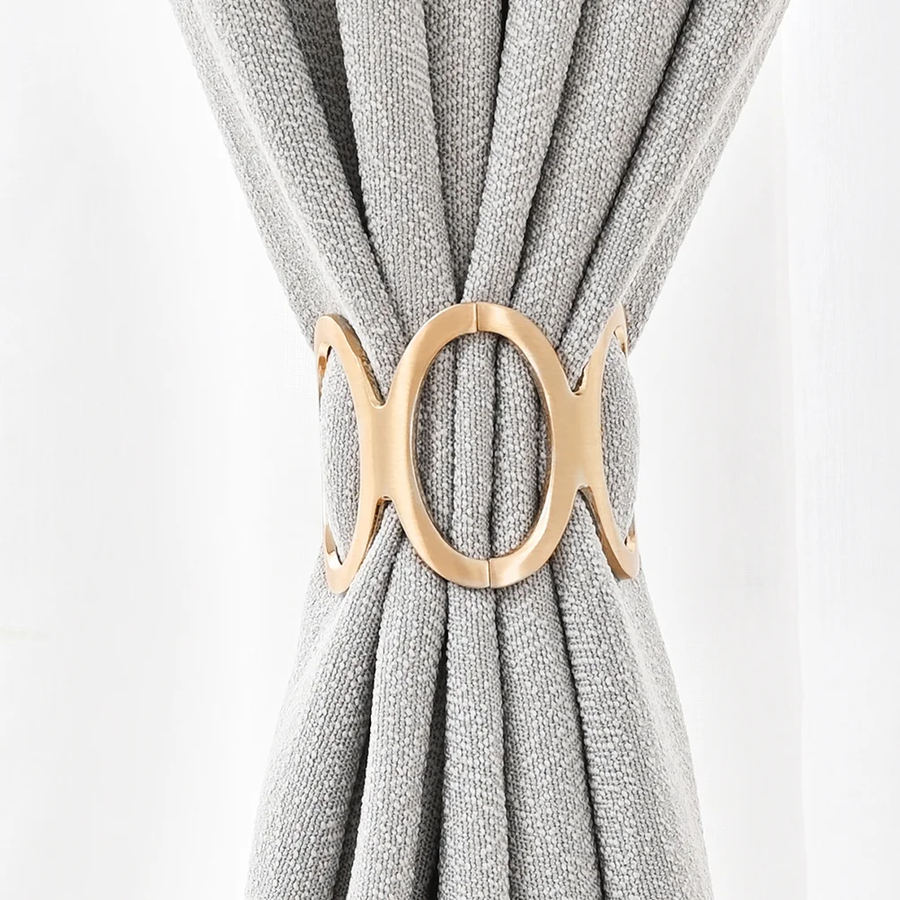 

Alloy Curtain Holdback Simple Versatile Design No Tools Required Romantic Room Decor Gift Curtain Buckles Home Decor