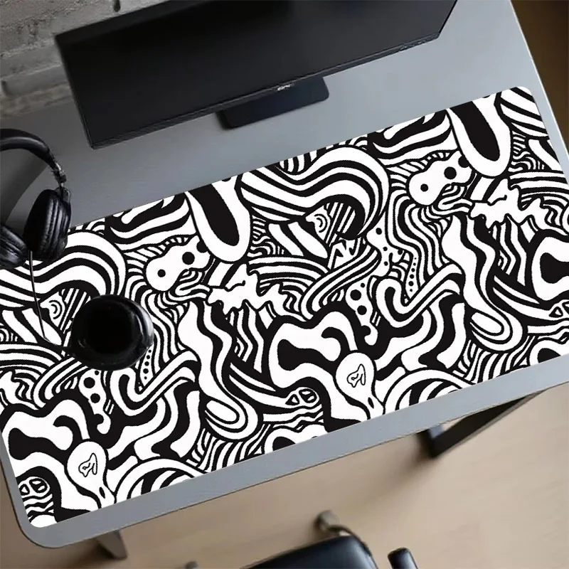 

Large Mouse Pad Extended Gaming Mouse Mat Abstract Desk Mat Laptop Accessories Playmat Desk Pad Office Desk Gadgets Mousepad Xxl