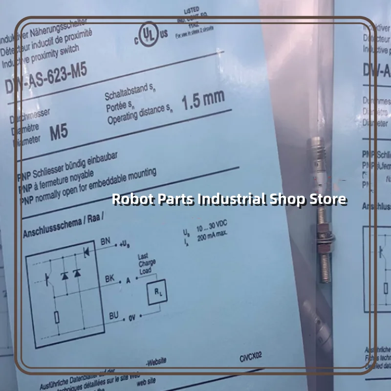 

2cpcs New proximity sensor DW-AS-624-M5 DW-AS-621-M5 DW-AS-623-M5