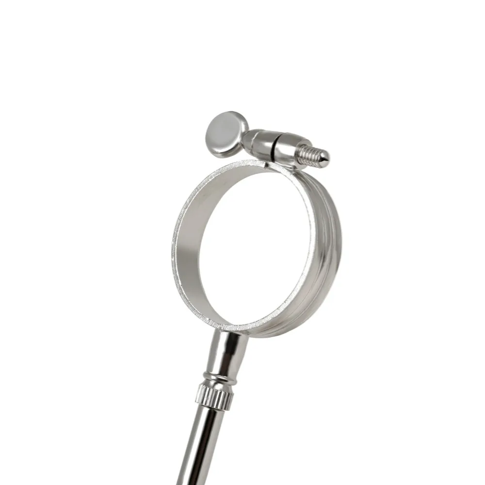 Iron Clamp​ Clarinet Marching Lyre​ Adjustable ​Silver ​Portable Music Stand​ Easy to Attach​ ​Lightweight​ ​Sheet Music Clip​