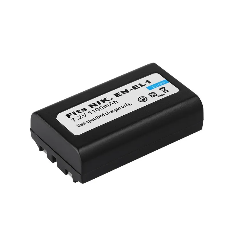 Batteria per fotocamera EN-EL1 applicabile per vendite dirette in fabbrica Batteria ENEL1 NP-800 Batteria ricaricabile al litio da 7,2 V 1100 MAH