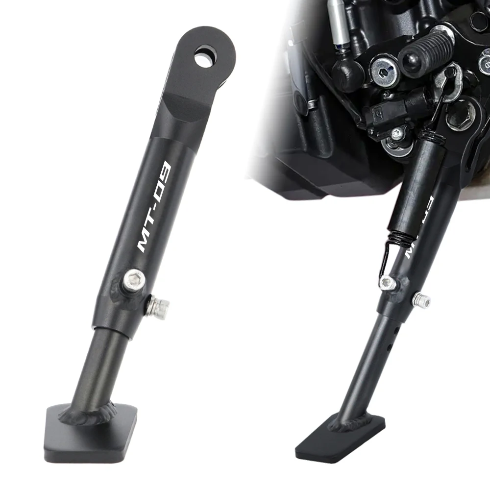 

Motorcycle Adjustable Foot Support Bracket Fit For Yamaha MT09 SP XSR900 TRACER 9 GT YZF-R9 XSR 900 MT-09 Kickstand Side Stand
