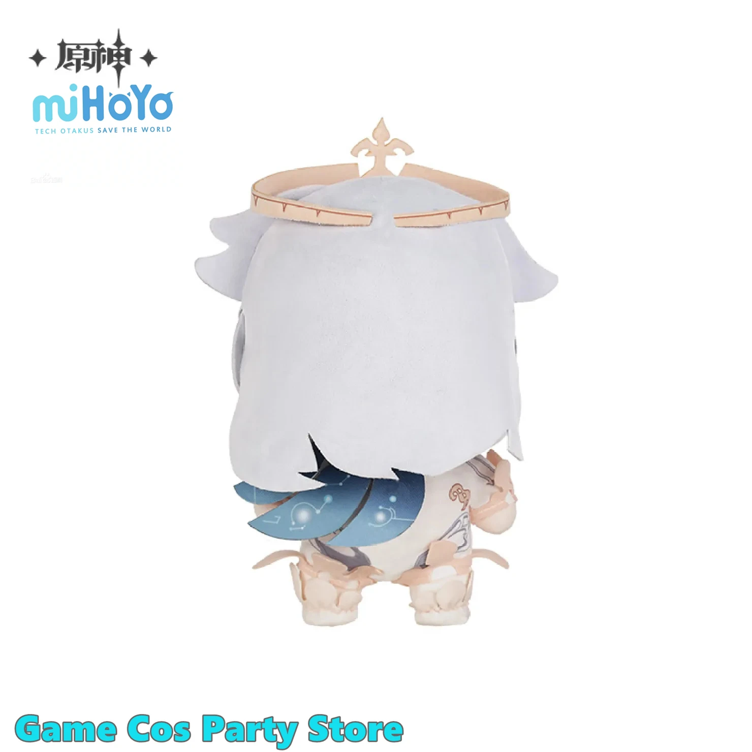[Genuine] miHoYo Game Genshin Impact Paimon Q Version 30CM Dolls Anime Cosplay Cartoon Soft Pillow Halloween Xmas Gifts Original