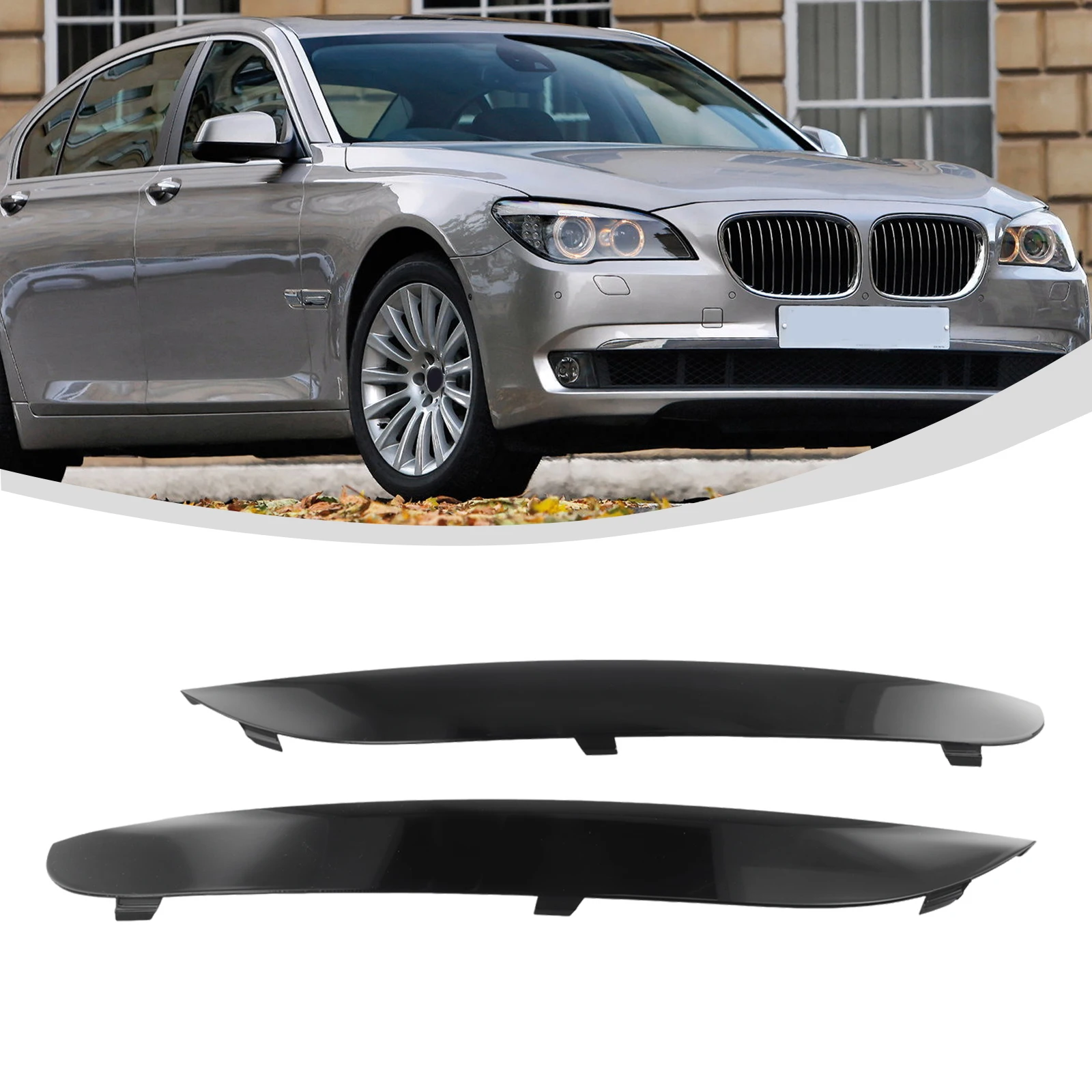 

Parts Bumper Decoration Easy Installation Exquisite Lightweight Repair Accessories Car For BMW 7-series F01/F02/F04