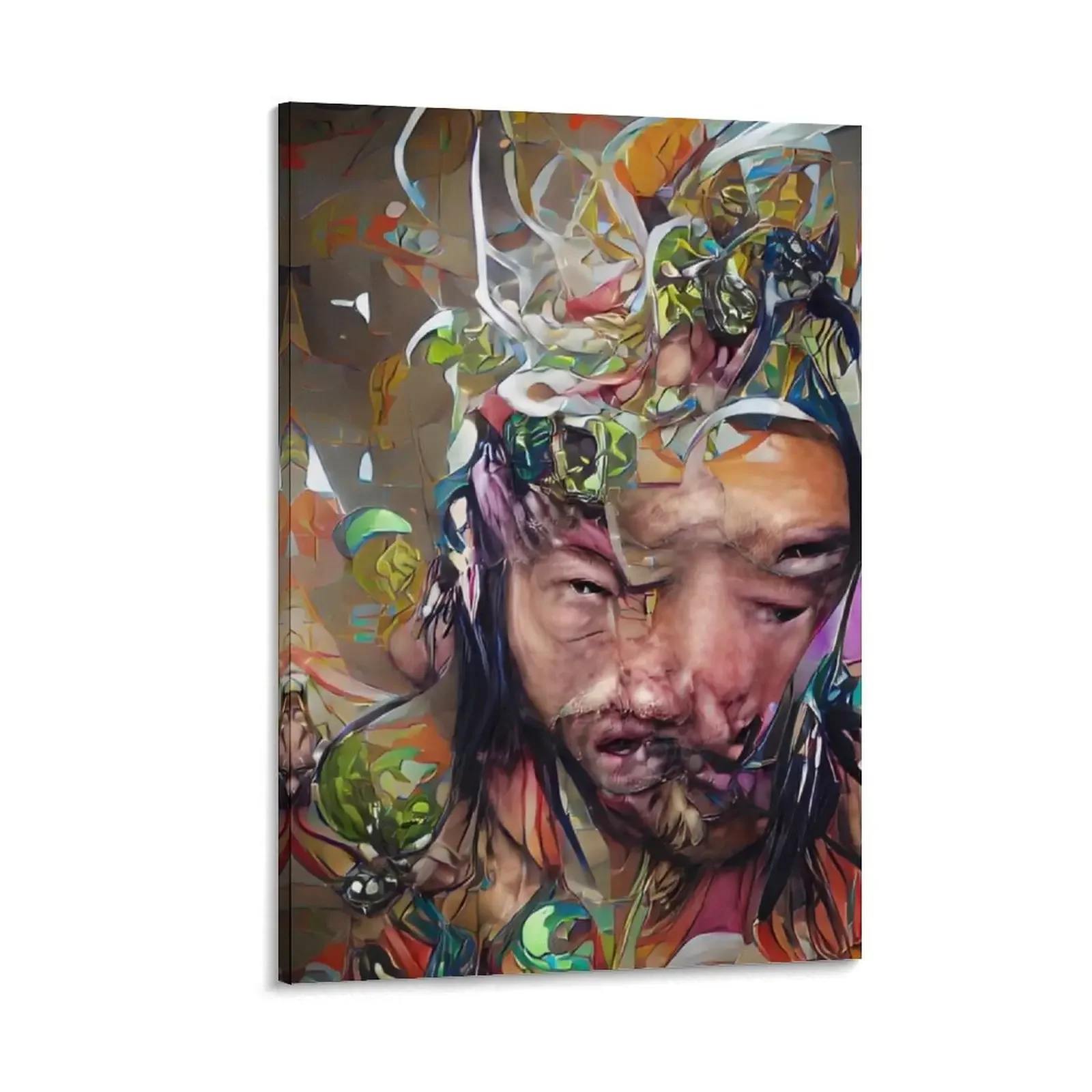 

David Choe in a World of his own Painting Canvas Painting Paintings on canvas for living room poster