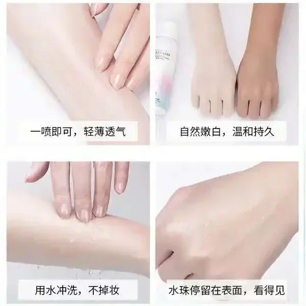 200ml 2bottles Whitening Concealer Sunscreen Isolation Spray Waterproof V7 Hydration Moisturizing