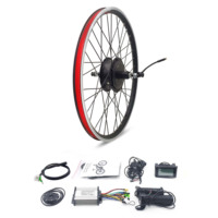 CSC Electric Bicycle Conversion Kit 48v 500W 750W EBike Brushless Hub Motor 20 24 26 27.5 28 29in 700c Bike Wheel kit