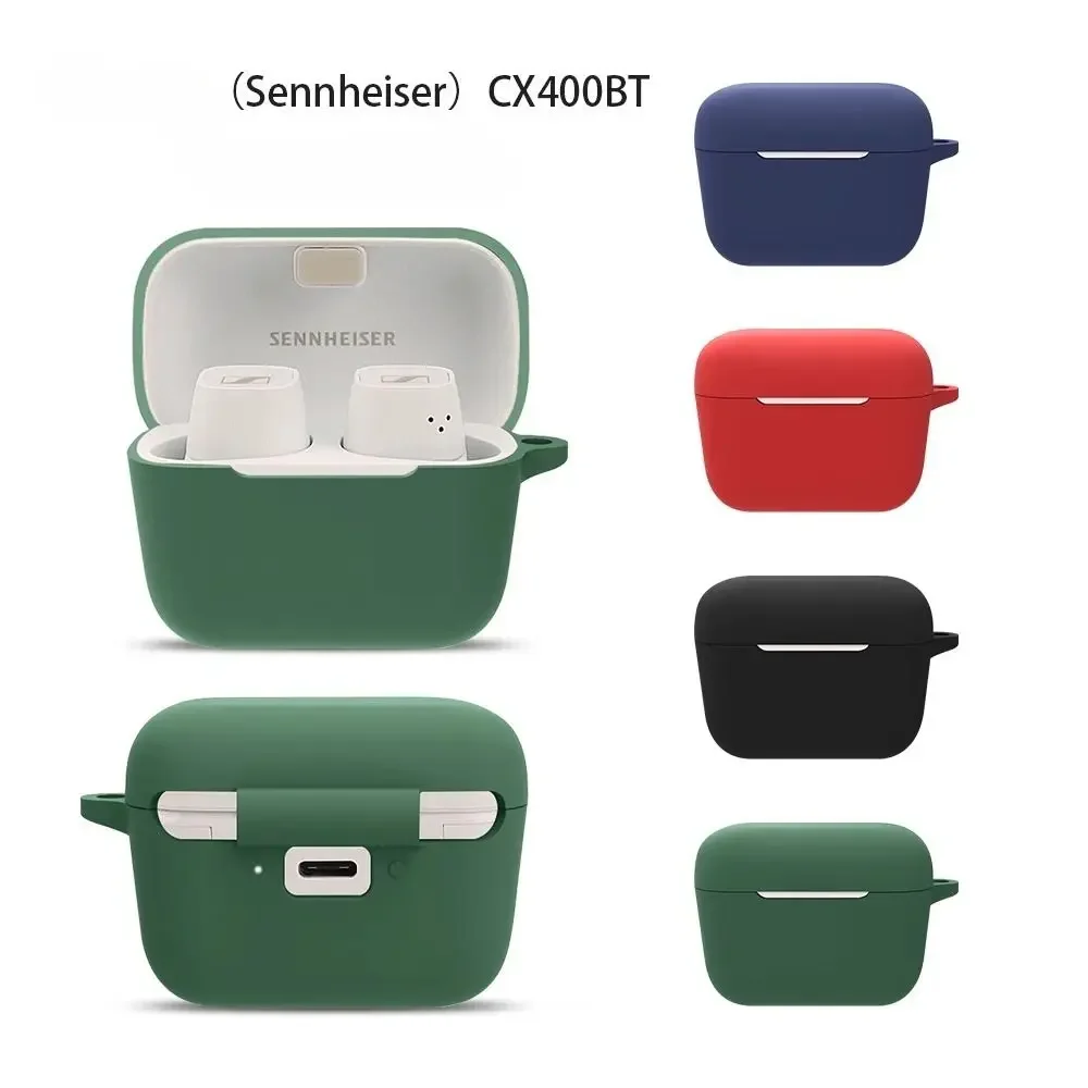 Earphone Silicone Protective Cover For Sennheiser CX 200TW1 Anti-drop Dustproof Earphone Charging For Sennheiser CX 200TW1 Case