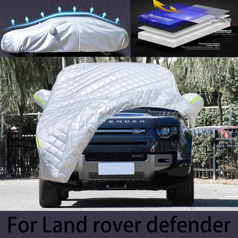 For Land rover Defender Car hail protection cover Auto rain protection scratch protection paint peeling protection car clothing