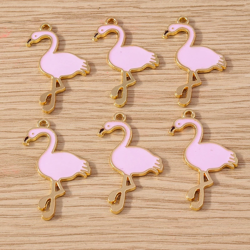 10 stücke Cartoon Tier Charms Emaille Katze Kaninchen Panda Charms Anhänger für Schmuck machen Tropfen Ohrringe Halskette DIY Handwerk liefert – Detail 16